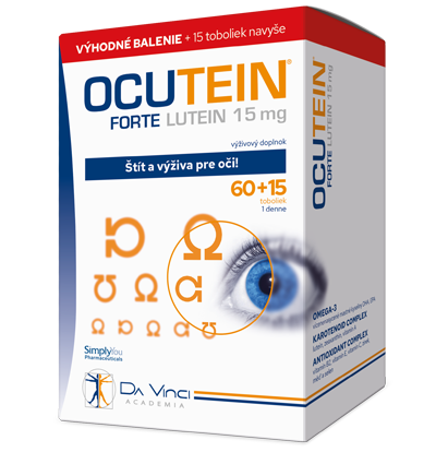 Ocutein Forte Lutein 15 mg 60+15 tob.